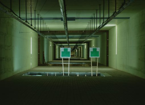 Sala gdzie prowadzony jest kurs strzelania